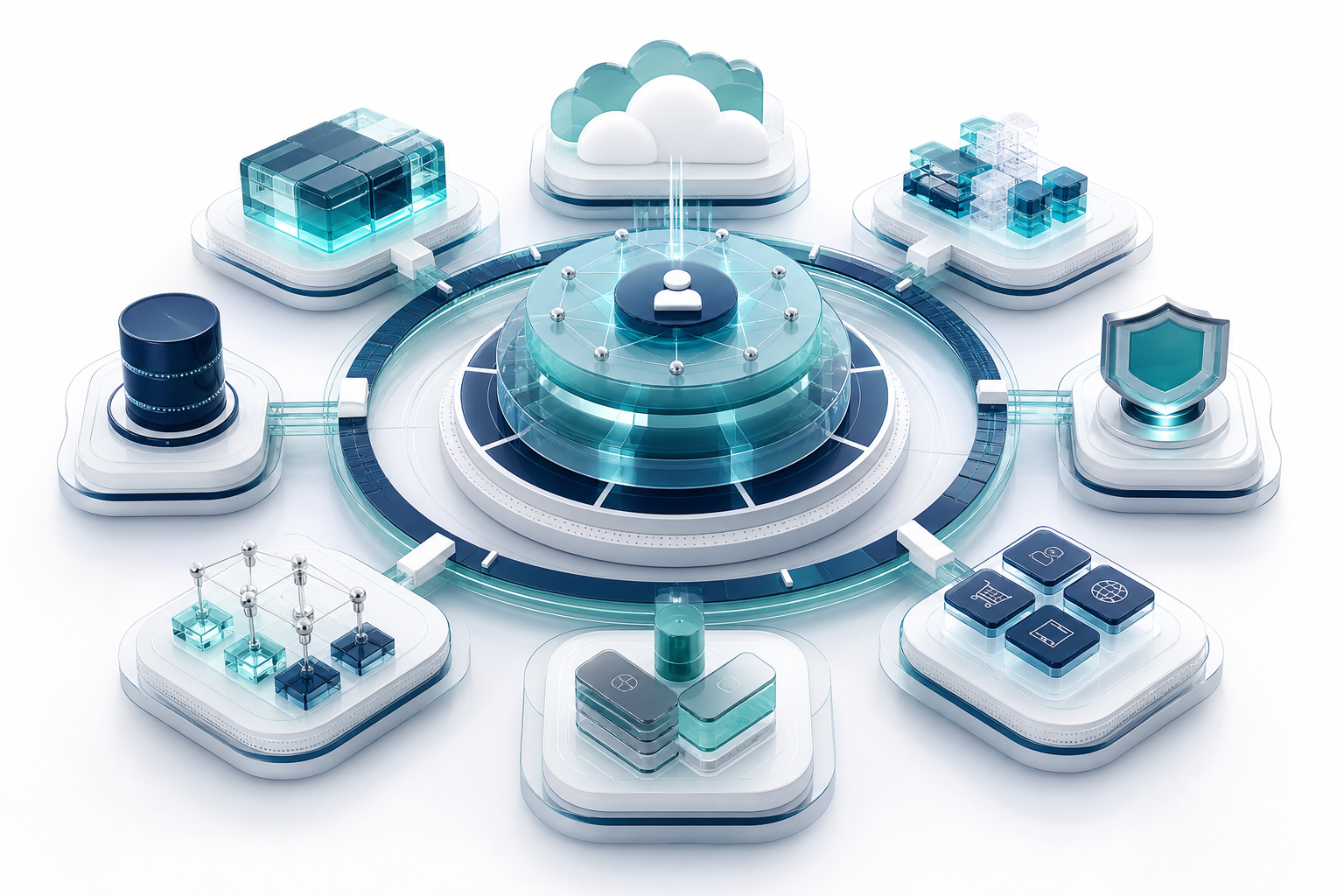 Connected enterprise architecture advisory domains